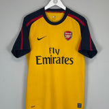 2008/09 ARSENAL FABREGAS #4 AWAY SHIRT (M) NIKE