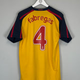 2008/09 ARSENAL FABREGAS #4 AWAY SHIRT (M) NIKE