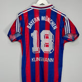 1995/97 BAYERN MUNICH KLINSMANN #18 HOME SHIRT (S) ADIDAS