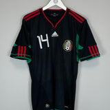 2010/11 MEXICO J.HERNANDEZ #14 AWAY SHIRT (M) ADIDAS