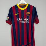 2013/14 BARCELONA NEYMAR JR #11 HOME SHIRT (M) NIKE