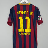 2013/14 BARCELONA NEYMAR JR #11 HOME SHIRT (M) NIKE