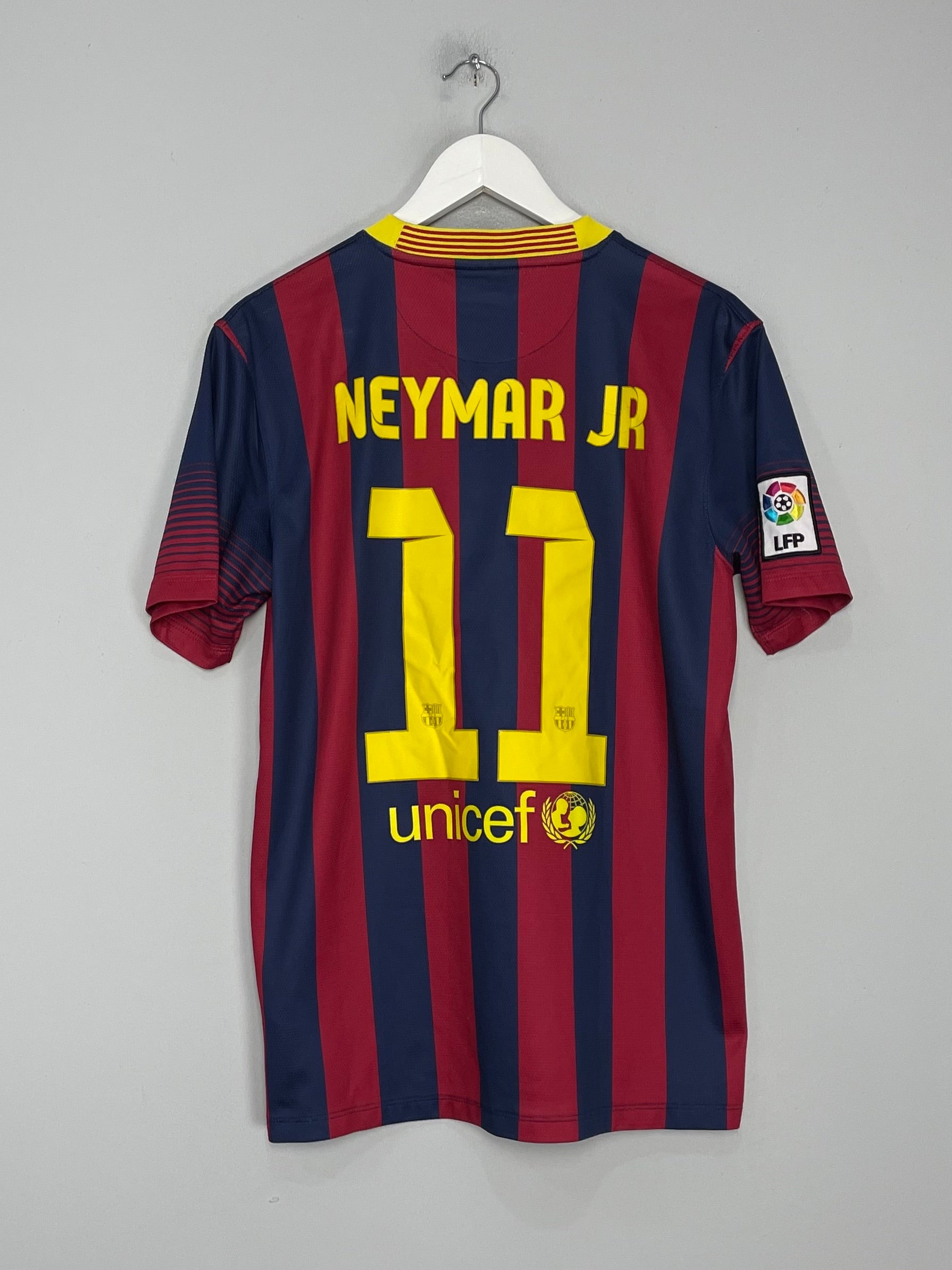 2013/14 BARCELONA NEYMAR JR #11 HOME SHIRT (M) NIKE