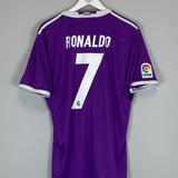 2016/17 REAL MADRID RONALDO #7 AWAY SHIRT (L) ADIDAS