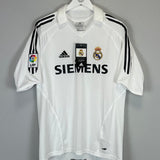 2005/06 REAL MADRID RONALDO #9 *BNWT* HOME SHIRT (M) ADIDAS