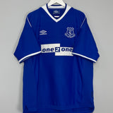 1999/00 EVERTON HOME SHIRT (XXL) UMBRO