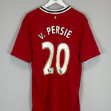 2011/12 MANCHESTER UNITED V.PERSIE #20 HOME SHIRT (XL) NIKE