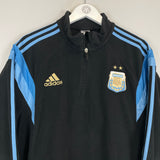 2013/14 ARGENTINA 1/4 ZIP FLEECE (XL) ADIDAS