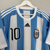 2010/11 ARGENTINA MESSI #10 HOME SHIRT (XL) ADIDAS