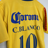 2006/07 CLUB AMERICA BLANCO #10 HOME SHIRT (L) NIKE