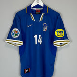 1996/97 ITALY DEL PIERO #14 HOME SHIRT (L) NIKE