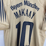 2004/05 BAYERN MUNICH MAKAAY #10 AWAY SHIRT (L) ADIDAS