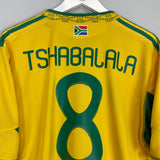 2010 SOUTH AFRICA TSHABALALA #8 HOME SHIRT (XL) ADIDAS