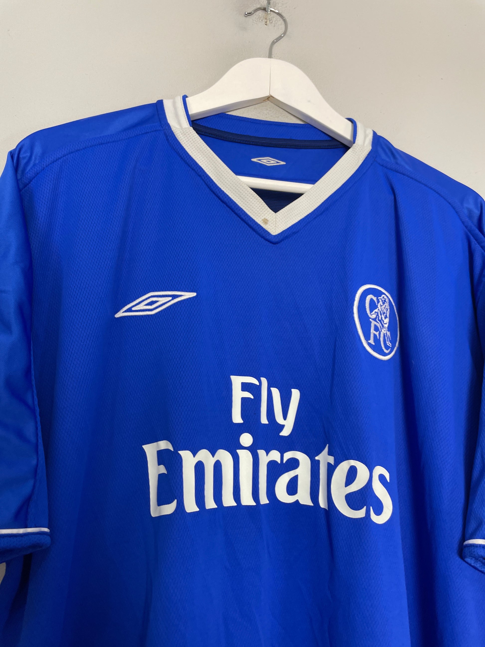 Chelsea FC Home Football Jersey Shirt 2003/05