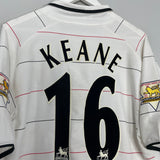 2003/05 MANCHESTER UNITED KEANE #16 AWAY SHIRT (L) NIKE