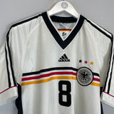 1998/00 GERMANY MATTHAUS #8 HOME SHIRT (M) ADIDAS