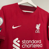 2022/23 LIVERPOOL LUIS DIAZ *MATCH ISSUED v BOURNEMOUTH* HOME SHIRT (L) NIKE