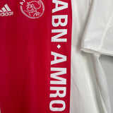 2004/05 AJAX DE BOER #5 HOME SHIRT (L) ADIDAS