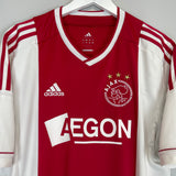 2012/13 AJAX ERIKSEN #8 HOME SHIRT (L) ADIDAS