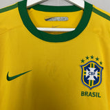 2010/11 BRAZIL HOME SHIRT (M) NIKE