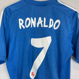 2013/14 REAL MADRID RONALDO #7 AWAY SHIRT (M) ADIDAS