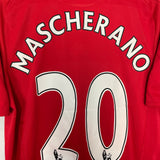 2008/10 LIVERPOOL MASCHERANO #20 HOME SHIRT (M) ADIDAS