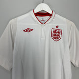 2012/13 ENGLAND HOME SHIRT (M) UMBRO