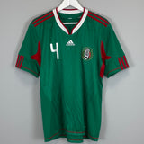 2010 MEXICO R.MARQUEZ #4 HOME SHIRT (L) ADIDAS