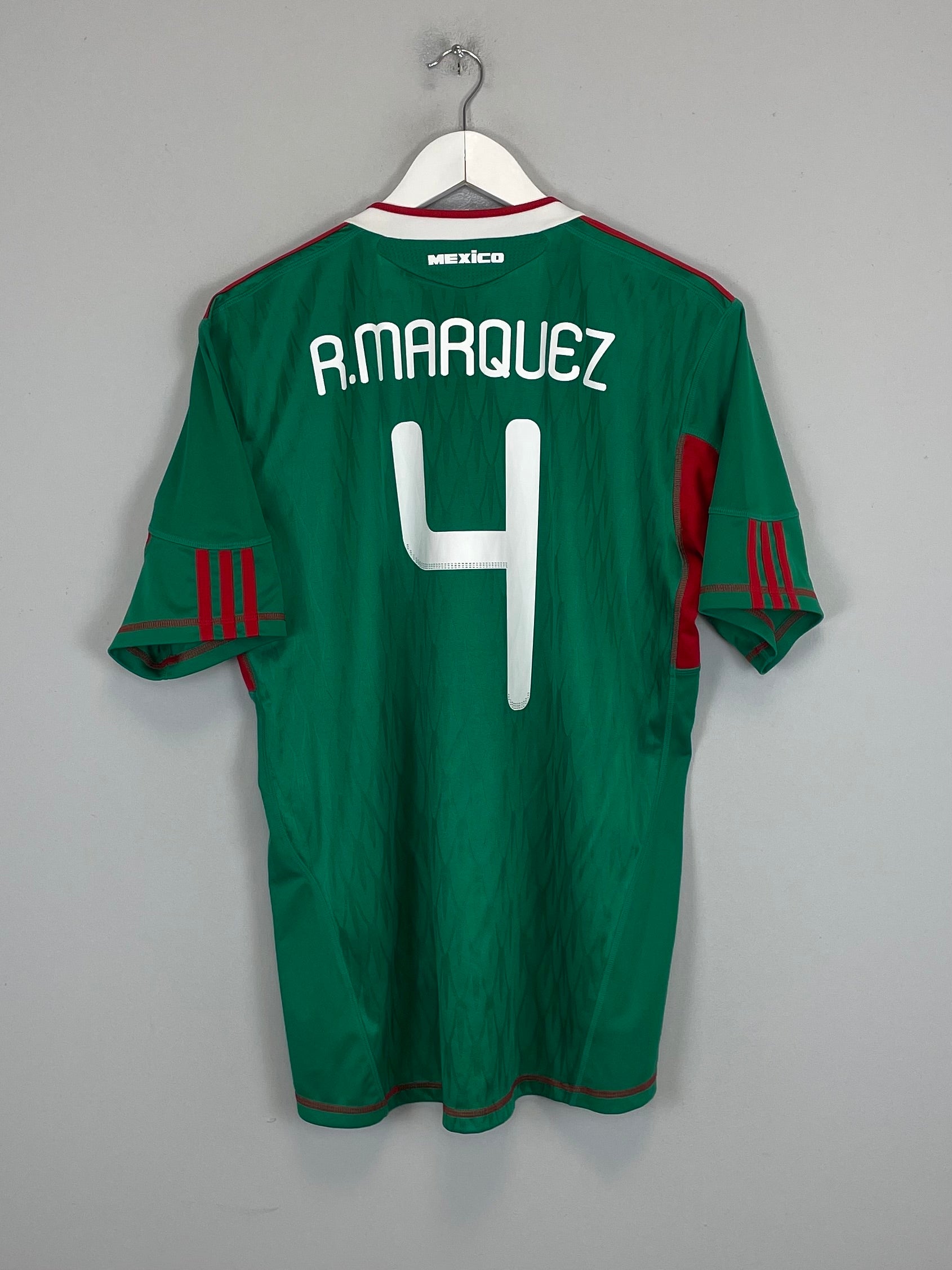 2010 MEXICO R.MARQUEZ #4 HOME SHIRT (L) ADIDAS