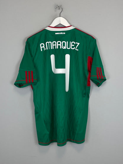 2010 MEXICO R.MARQUEZ #4 HOME SHIRT (L) ADIDAS