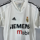 2004/05 REAL MADRID ZIDANE #5 HOME SHIRT (S) ADIDAS