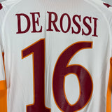 2010/11 ROMA DE ROSSI #16 AWAY SHIRT (M) KAPPA