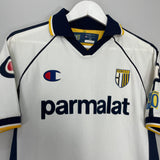 2003/04 PARMA NAKATA #7 AWAY SHIRT (M) CHAMPION