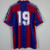 1995/97 BARCELONA #19 *PLAYER ISSUE* HOME SHIRT (XL) KAPPA