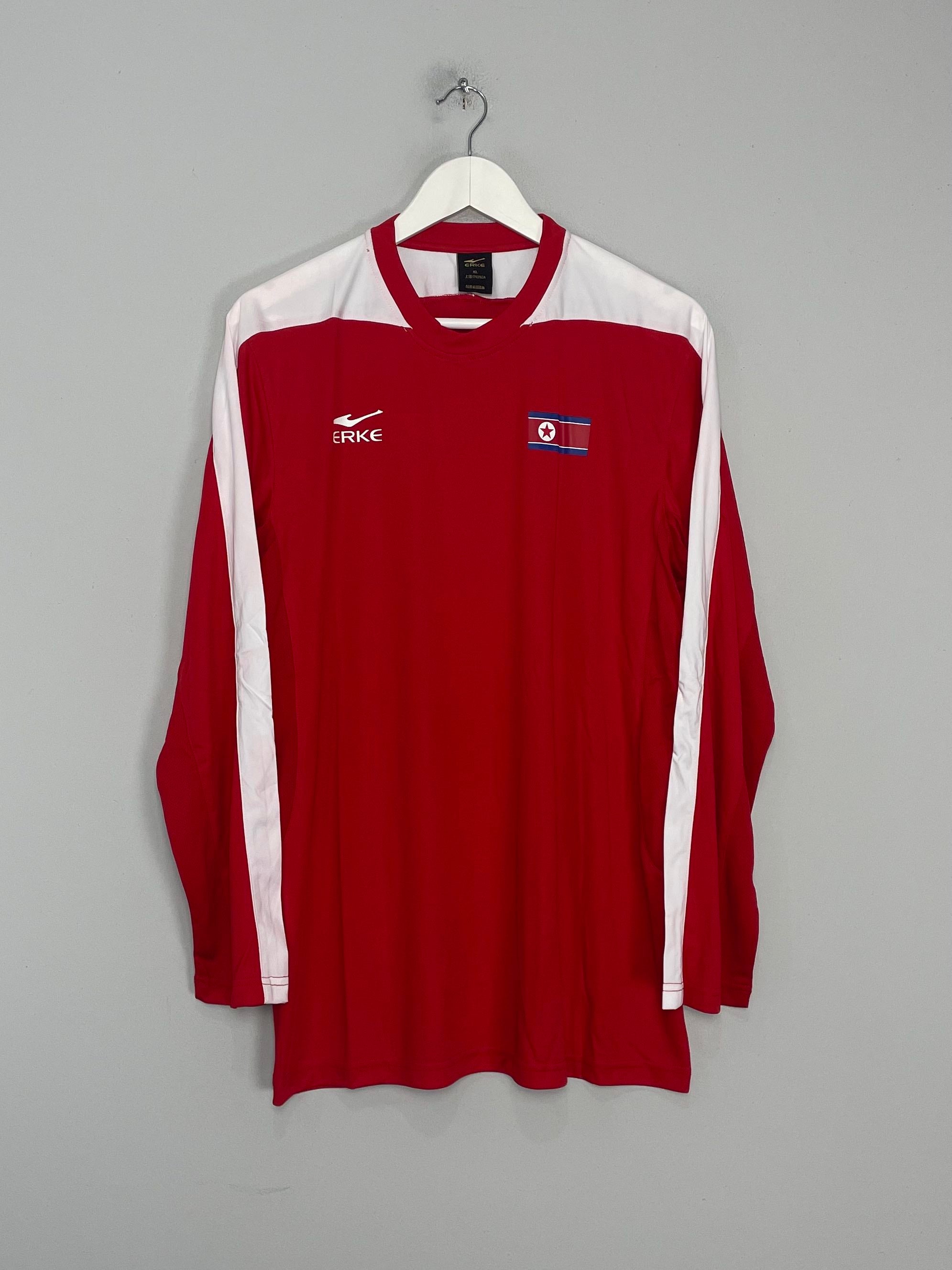 2008/10 NORTH KOREA L/S HOME SHIRT (XL) ERKE