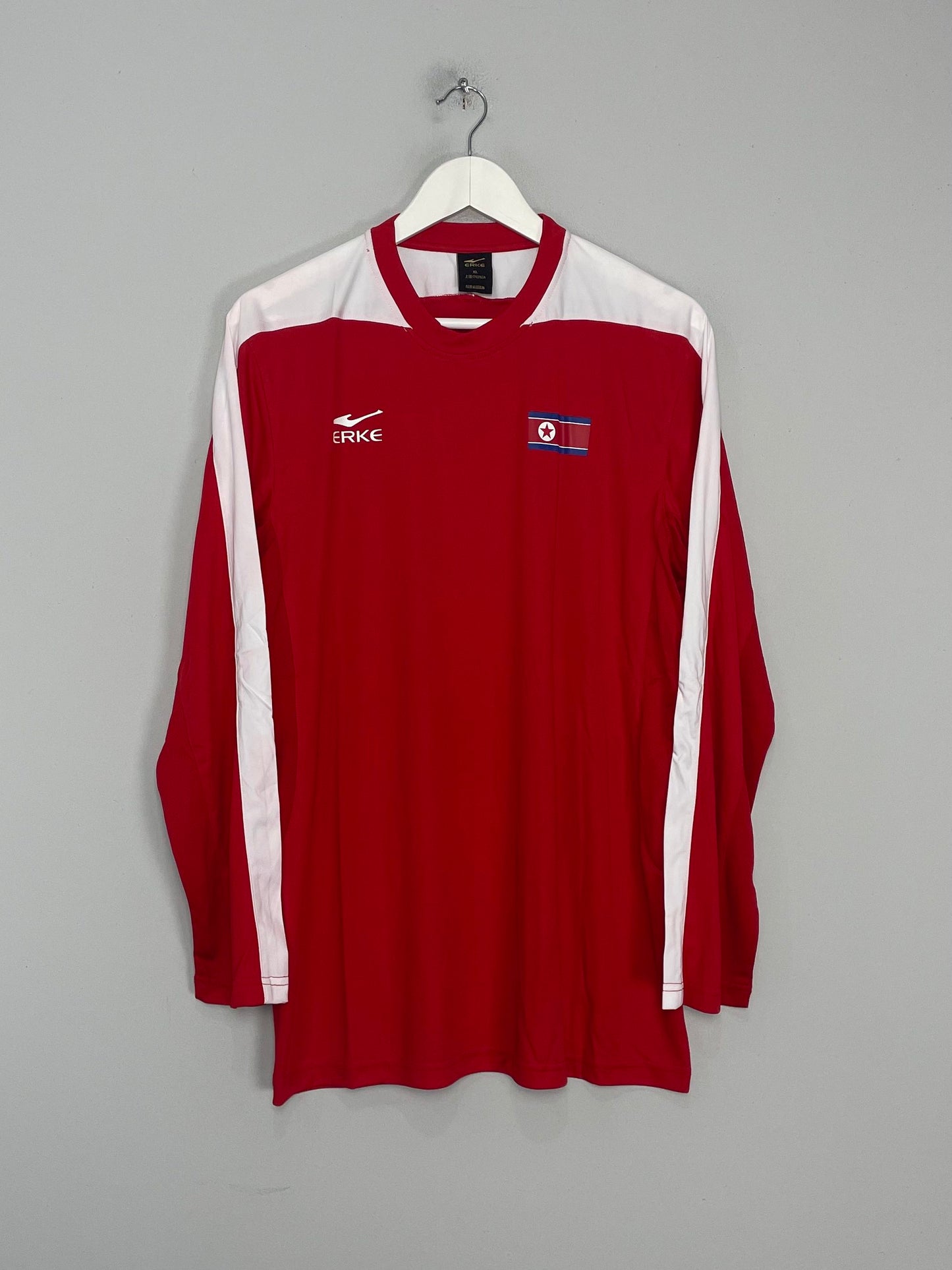 2008/10 NORTH KOREA L/S HOME SHIRT (XL) ERKE