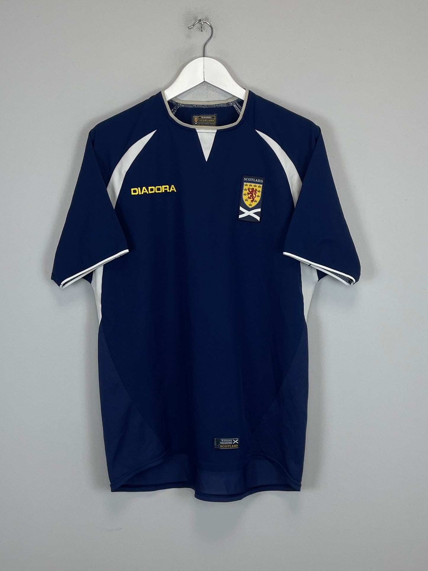 2003/05 SCOTLAND HOME SHIRT (S) DIADORA