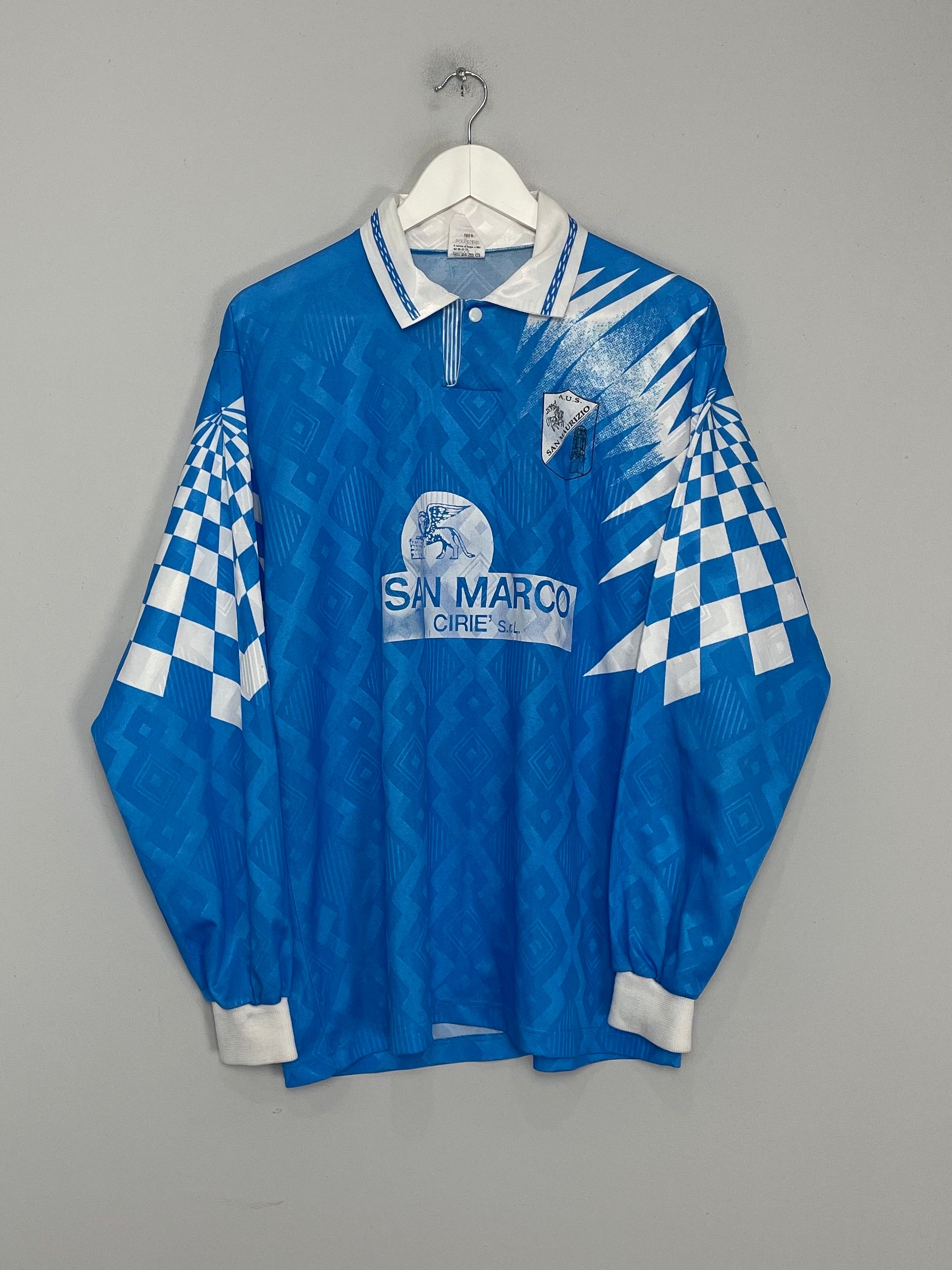 1993 SAN MAURIZIO #11 L/S HOME SHIRT (XL) OM