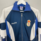 1996/97 REAL MADRID TRACKSUIT TOP (M) KELME