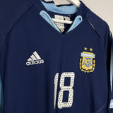 2004/05 ARGENTINA MESSI #18 AWAY SHIRT (XL) ADIDAS