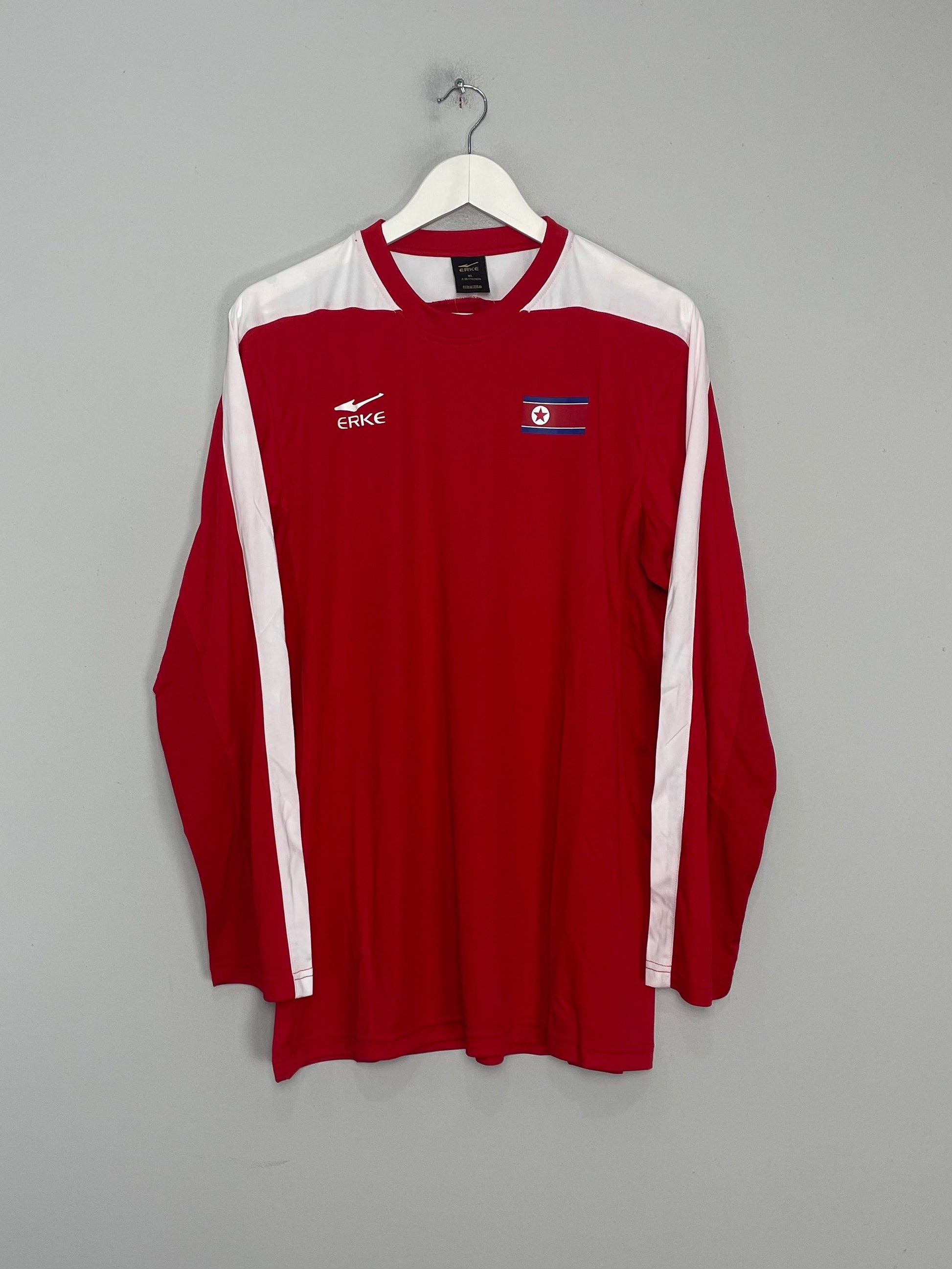 2008/10 NORTH KOREA L/S HOME SHIRT (XL) ERKE