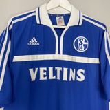 2000/01 SCHALKE HOME SHIRT (XL) ADIDAS