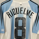 2004/05 ARGENTINA RIQUELME #8 HOME SHIRT (L) ADIDAS