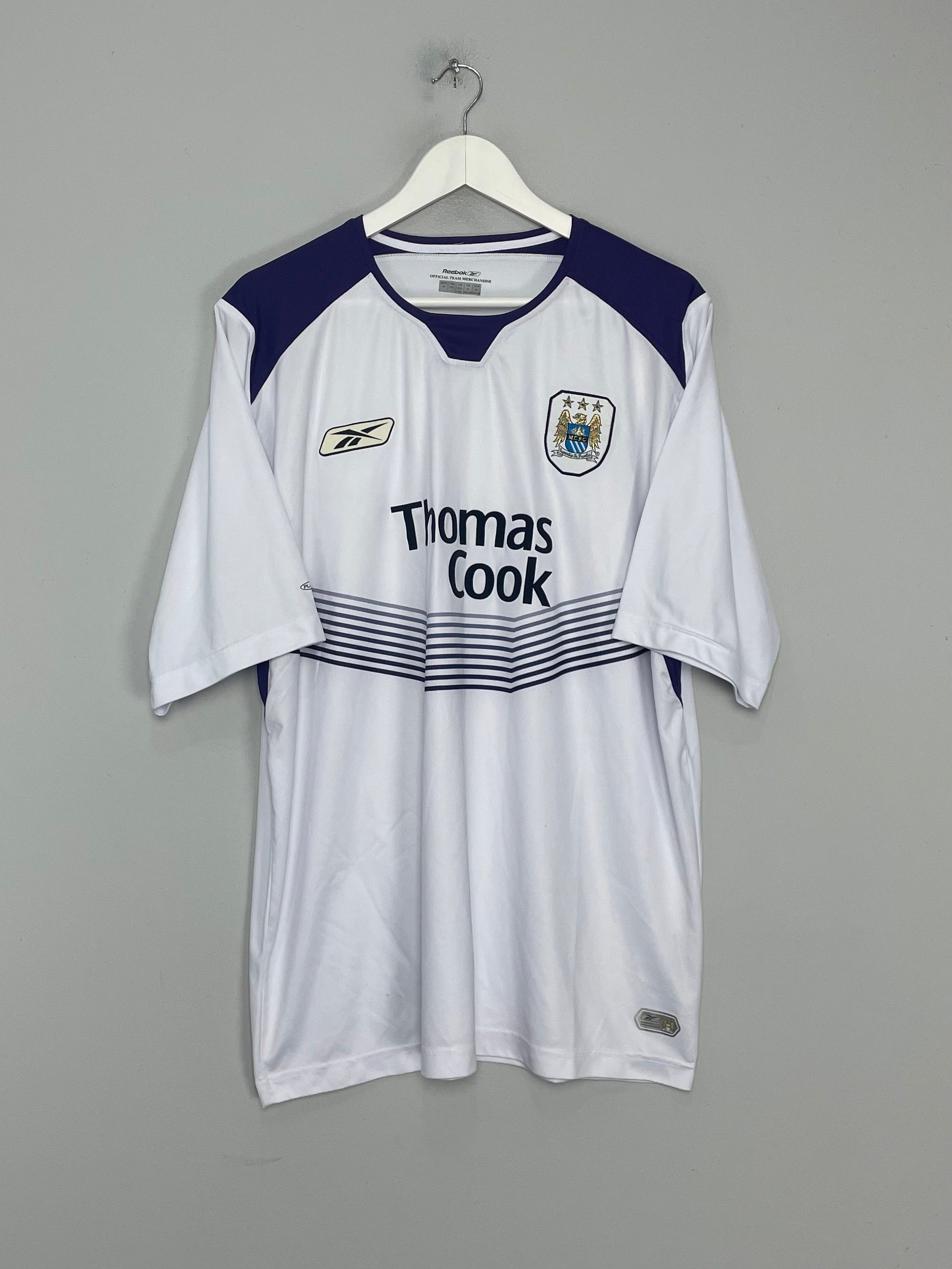 2004/05 MANCHESTER CITY AWAY SHIRT (XL) REEBOK