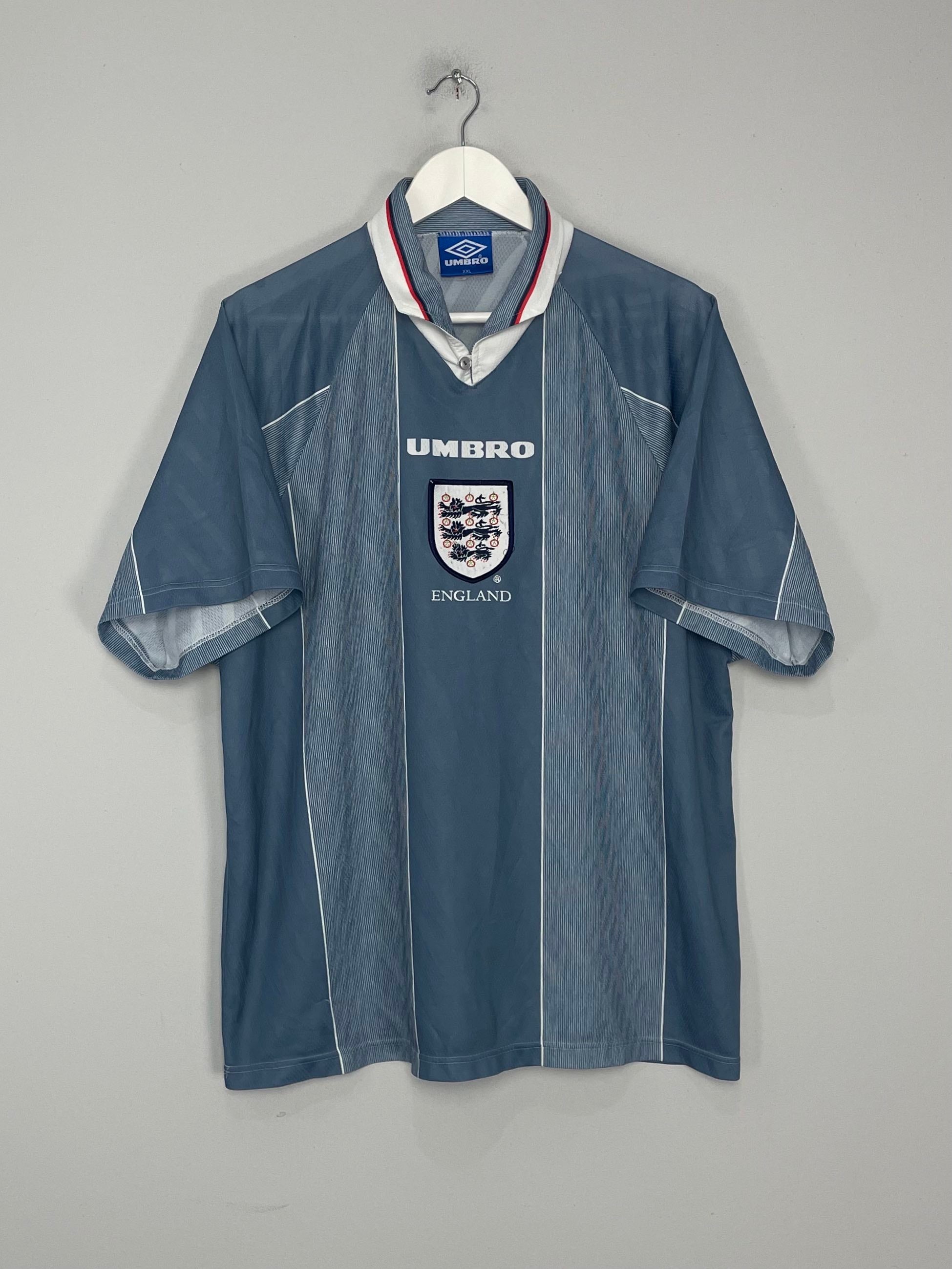 1996/97 ENGLAND AWAY SHIRT (XXL) UMBRO