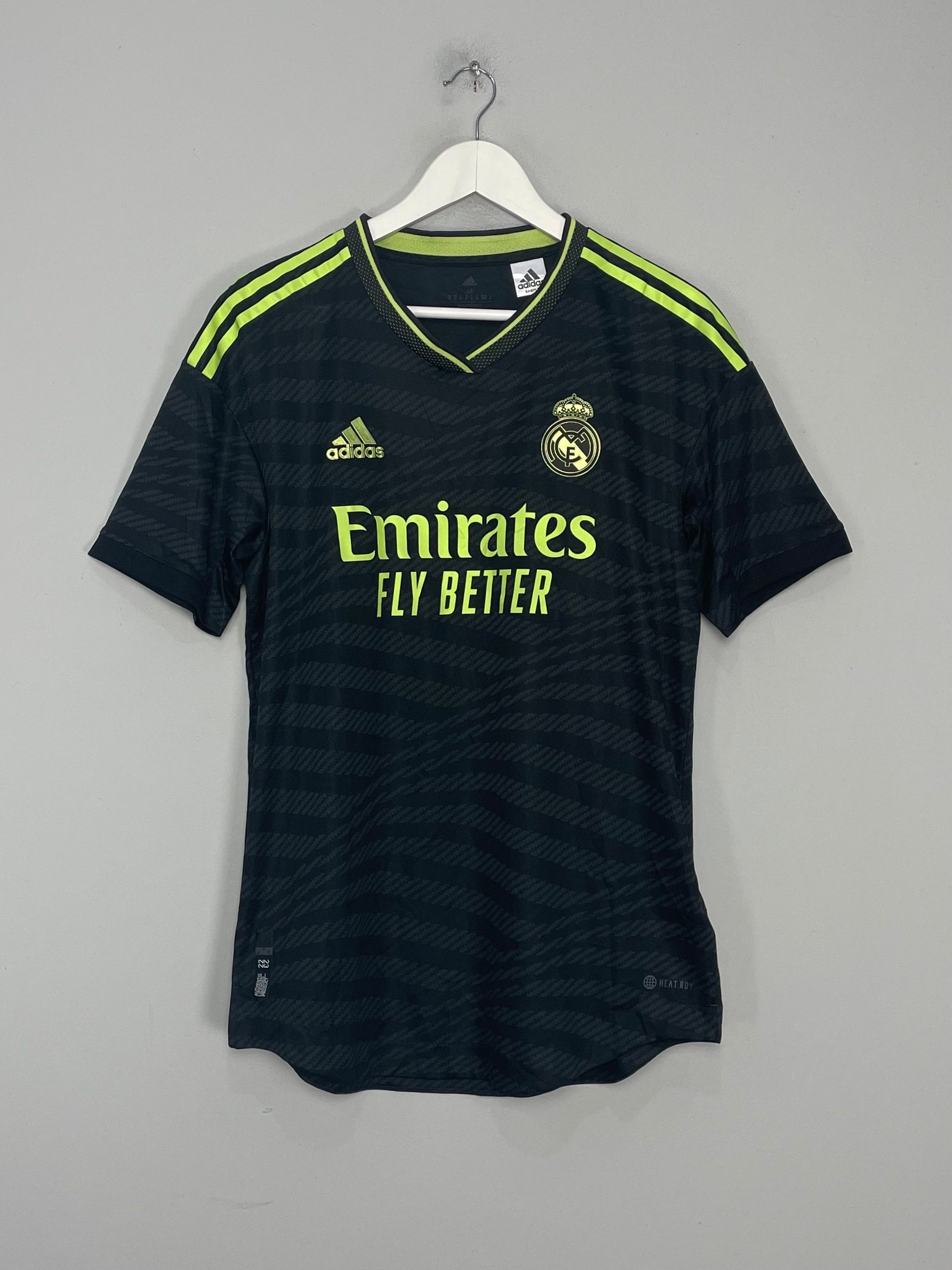 2022/23 REAL MADRID *AUTHENTIC* THIRD SHIRT (M) ADIDAS