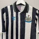 1991/93 NEWCASTLE UNITED HOME SHIRT (S) UMBRO