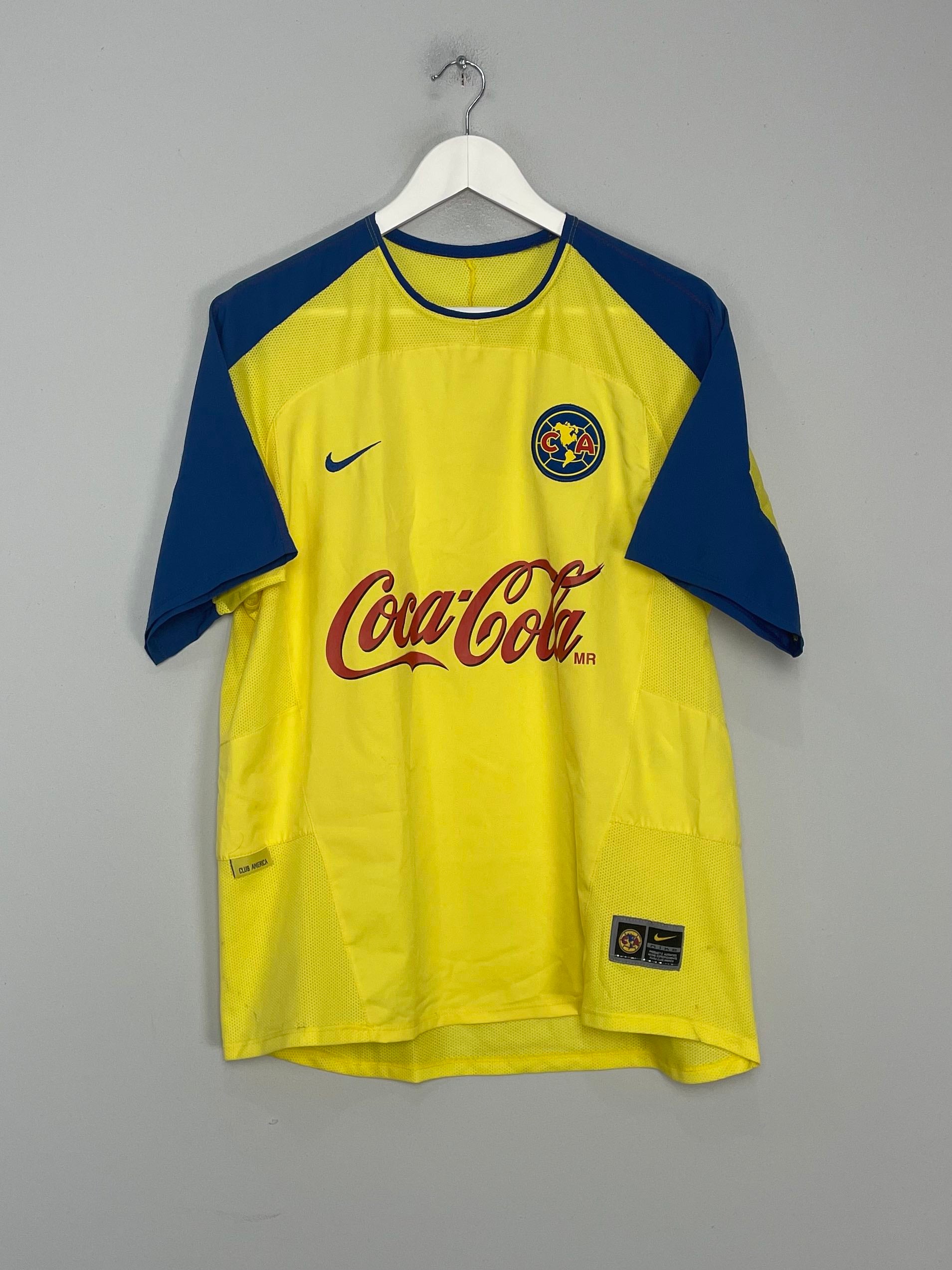 2003/04 CLUB AMERICA HOME SHIRT (L) NIKE]