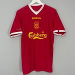 2001/02 LIVERPOOL HOME SHIRT (M) REEBOK