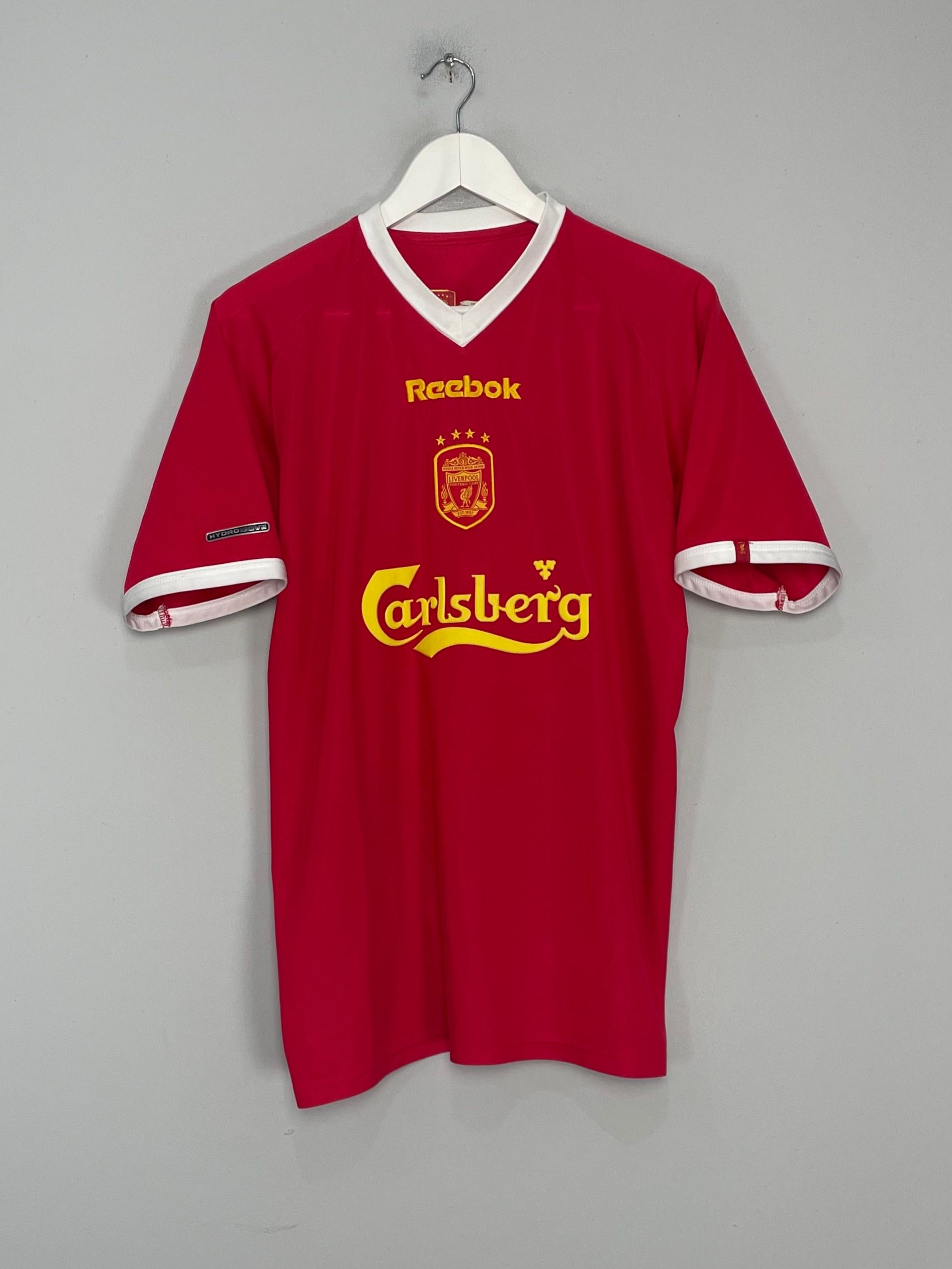 2001/02 LIVERPOOL HOME SHIRT (M) REEBOK